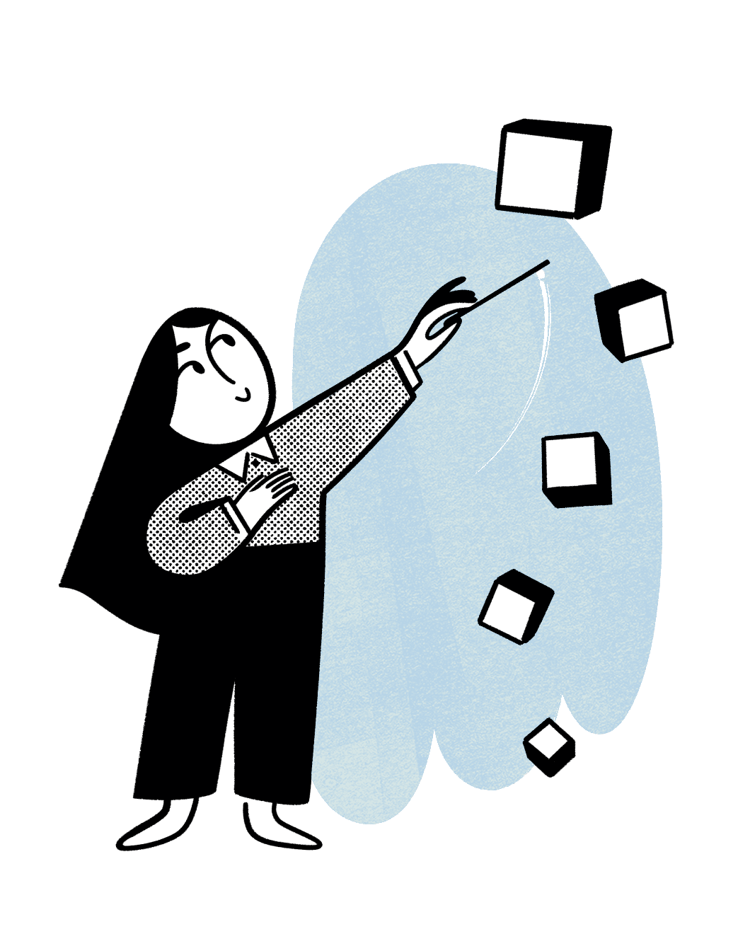 woman-creating-magic-with-blocks