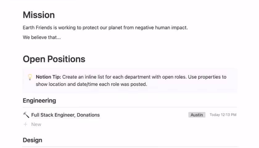 Imagem do produto do modelo de quadro de vagas